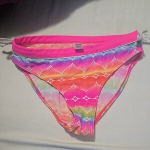 Joe Boxer Pink and Multicolor Bikini Bottom